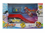Toi-toys fingerskateboard eller BMX cykel med skatebane