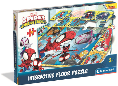 Spider-man interaktiv gulvpuslespil spidey - 16686 brikker
