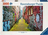 Ravensburger puslespilsgade i Amsterdam - puslespil - 3000 brikker