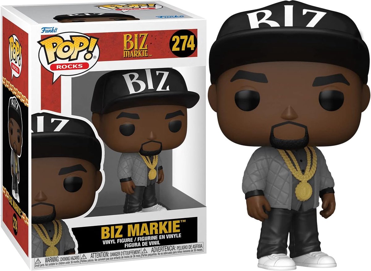 Funko popmusik rocks biz markie # 274 vinyl figur ny!