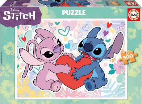 Educa - puslespil - 500 brikker - stitch disney - puslespil