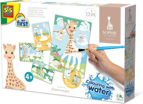Ses creative ses min første sophie la girafe - farvning med vand