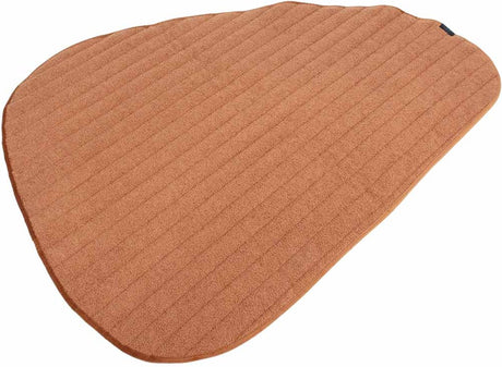 D d boligsten - dobbeltsidet plaid 120x95x2cm orange