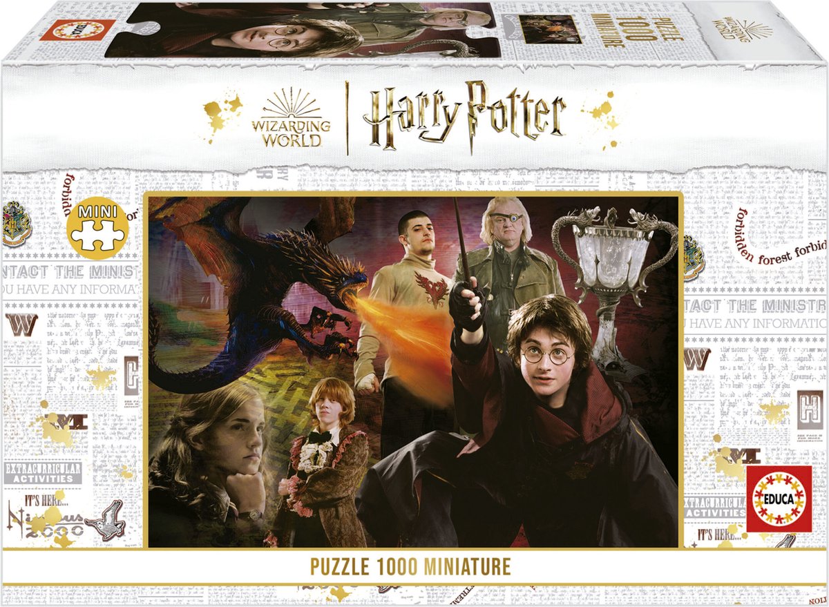 Educa - puslespil - 1000 minibrikker - harry potter