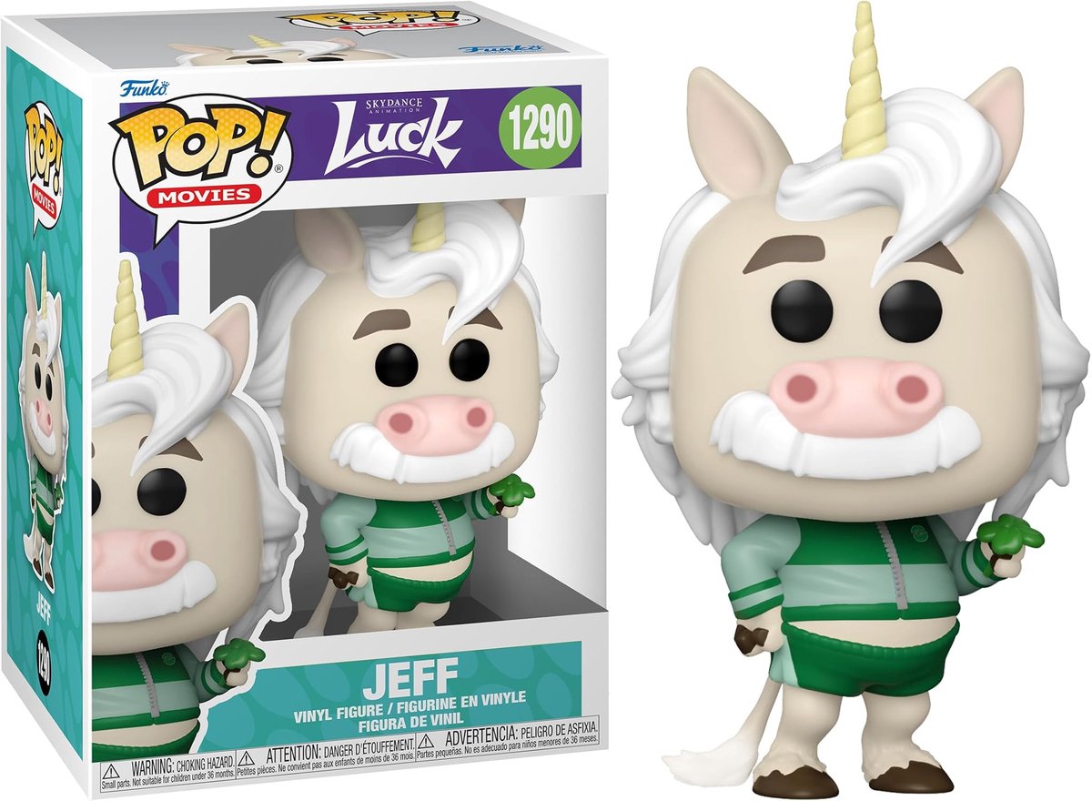 Funko luck samlerfigur pop! film jeff 9 cm flerfarvet
