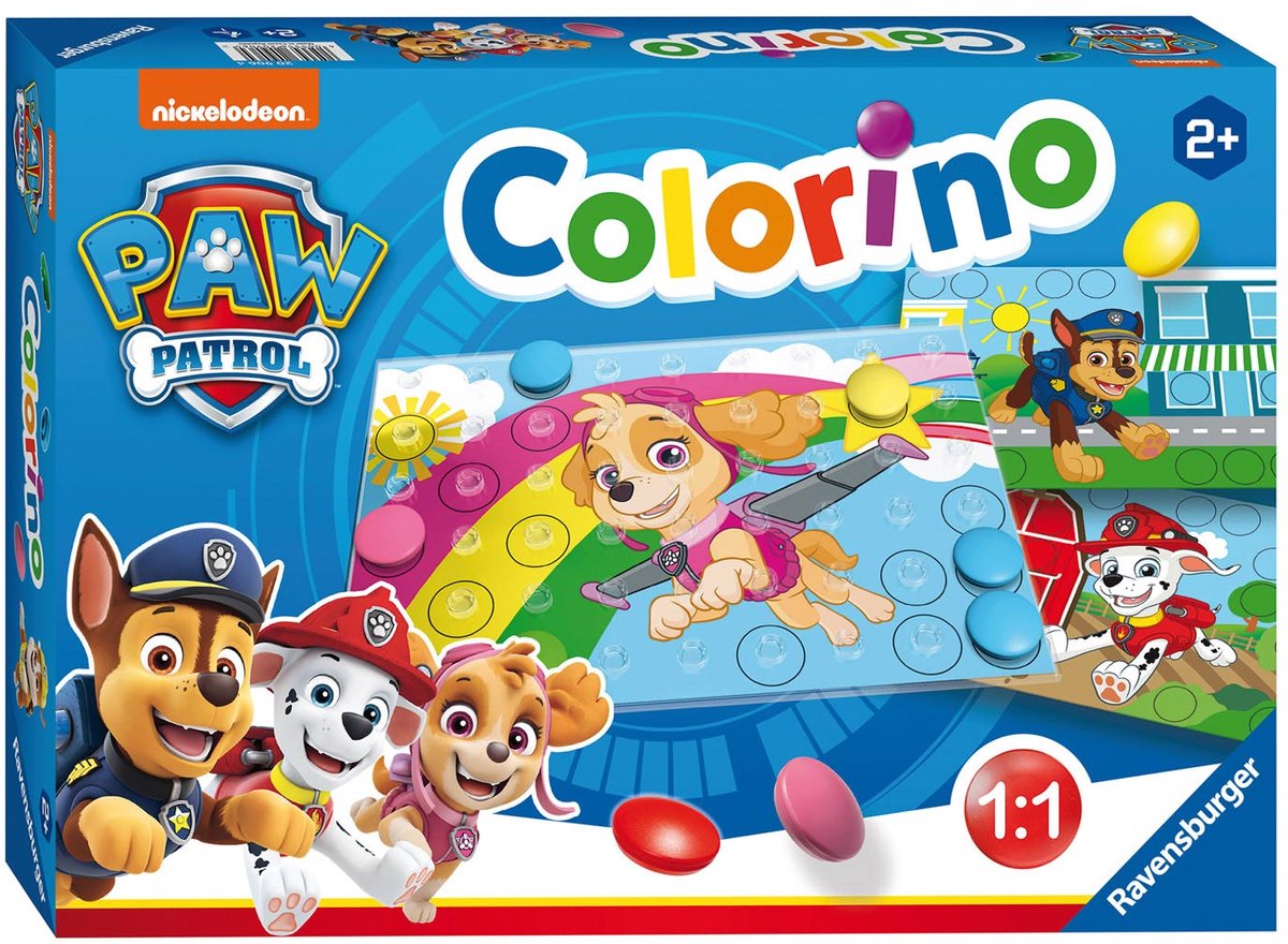 Ravensburger paw patrol colorino - pædagogisk legetøj