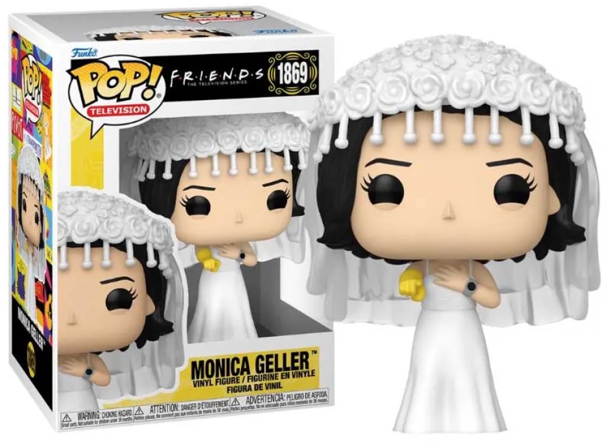 Funko friends monica geller vinyl figur 1869 unisex pop! - neutral - standard