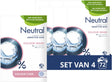 Neutral - vaskepulver - parfumefri farve - 4 pakker - 72 vaske - værdipakke