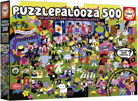 Educa - puslespil - 500 brikker - palooza - puslespil
