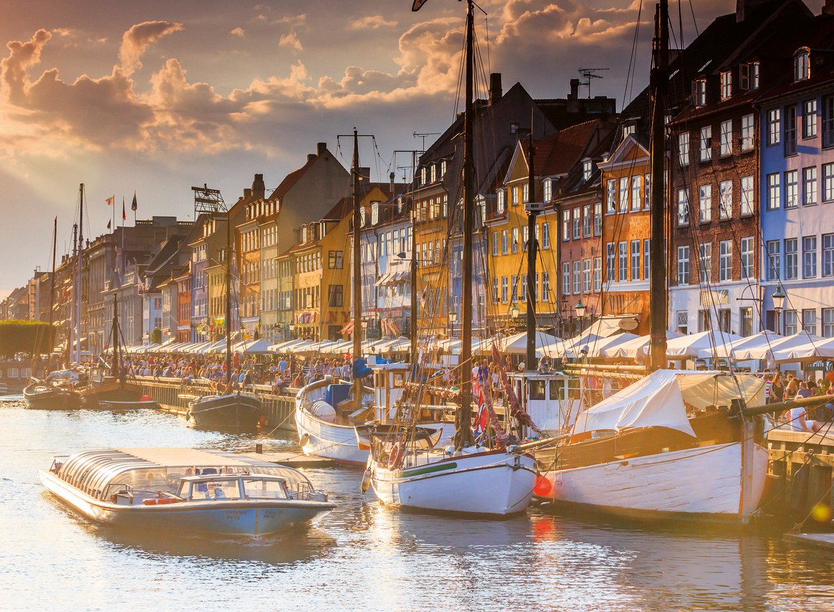Ravensburger puslespil sonnenunt.i københavn, 500 stk.