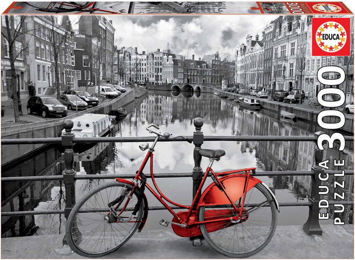 Educa - puslespil - 3000 brikker - Amsterdam