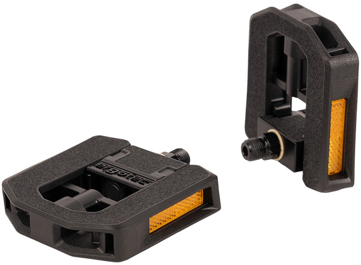 Ergotec foldepedaler EP-F plast sort