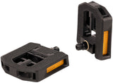 Ergotec foldepedaler EP-F plast sort