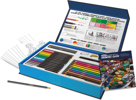 Crayola - hobbypakke - tegnemanga med 45 dele til børn