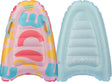 Waimea bodyboard - opblaasbaar - kinderen - roze blauw - ca. 70 x 50 cm
