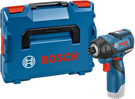 Bosch blå gdr 12v-110 professionel batteri slagdriver solo | uden batterier og oplader i l-boxx - 06019e0003