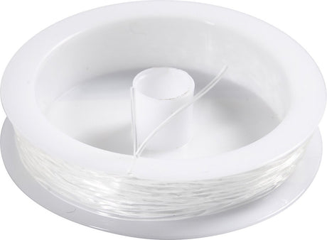 Creativ company cc elastisk tråd rund 1 mm gennemsigtig 10 m