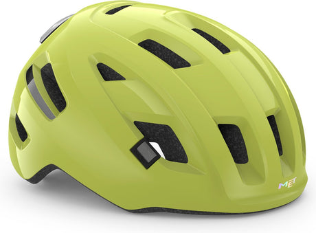 Med e-mob mips cykelhjelm mænd kvinder - cykelhjelm e cykel voksne - str. l (58-61cm) - nta8776 - lime