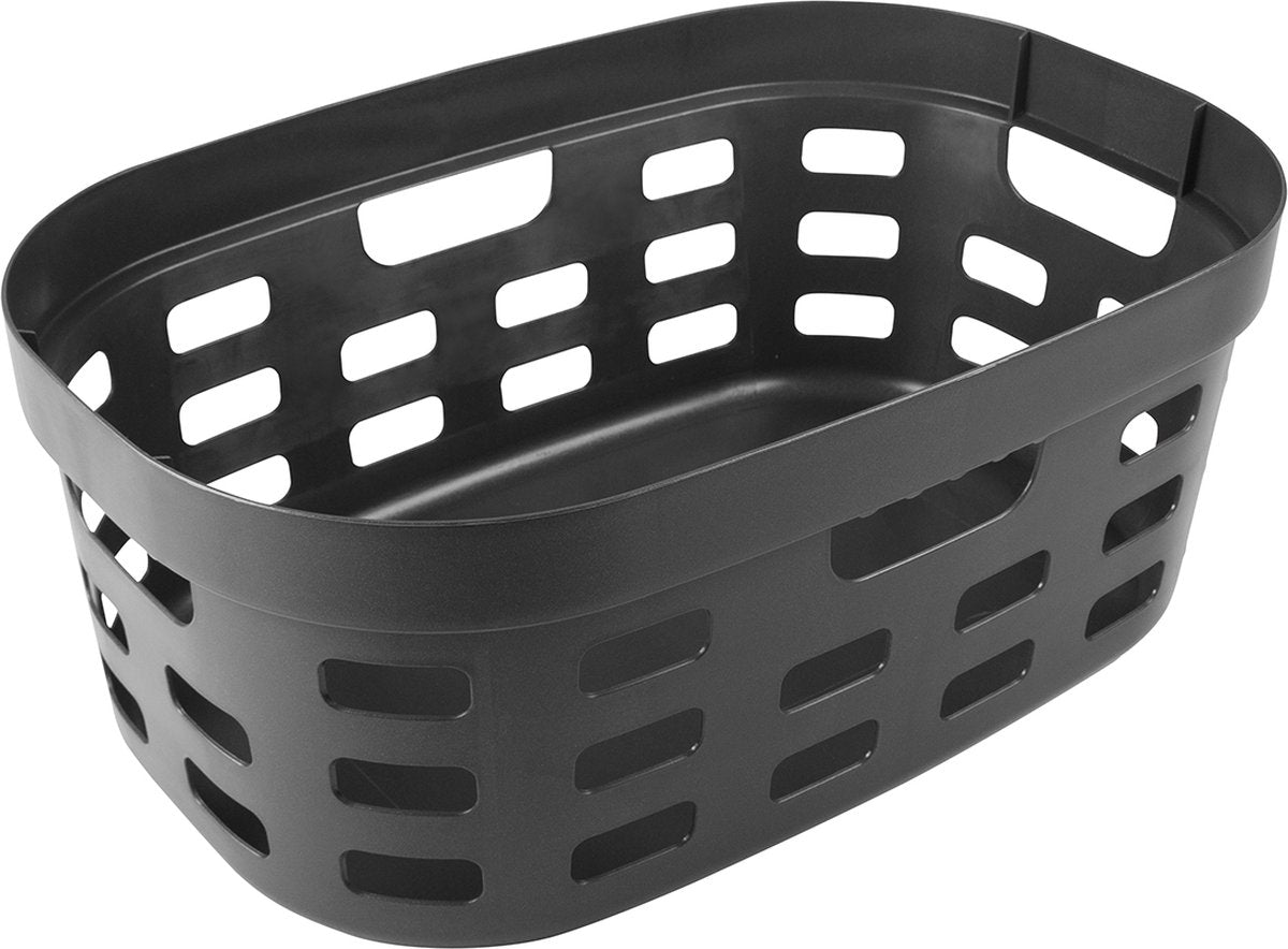Soltøj sigma vasketøjskurv til hjemmet 45l - 59,8x39,2x23,9 cm - antracit