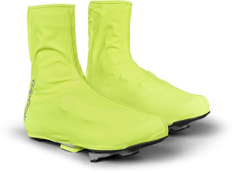 Gripgrab - ride 2 waterdichte race fiets overschoenen wielren regen fietsoverschoenen - geel hi-vis - unisex 42 43
