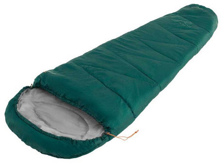 Easy camp easycamp stære mumie 8°c sovepose grøn almindelig venstre lynlås