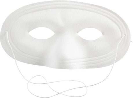 Creativ virksomhed http: www.cchobby.nl mask-10-cm-17-5-cm-white-1-piece
