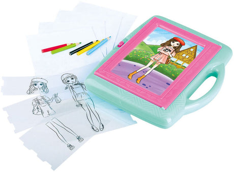 Playgo tegneprojektor modedesigner covers - 28 stk.