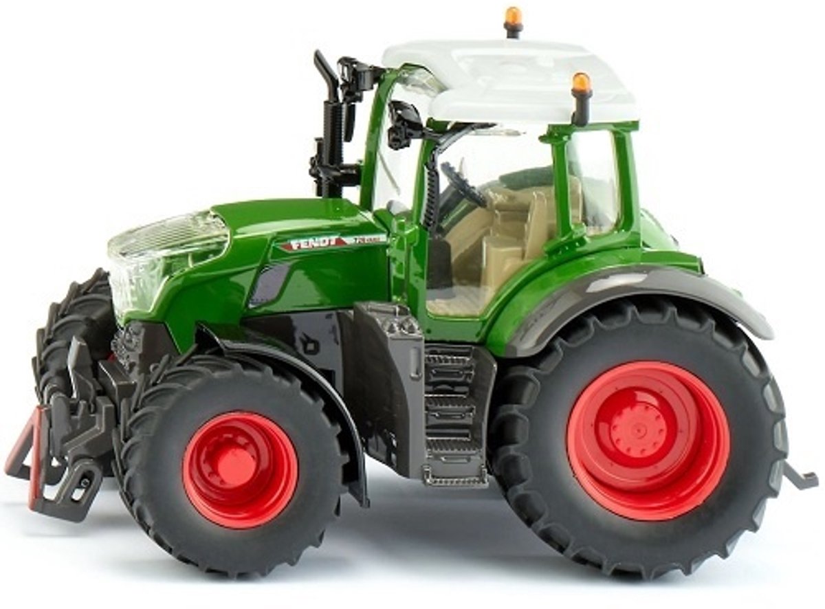 Siku 3293, fendt 728 vario, legetøjstraktor, 1:32, metal plast, grøn, aftagelig kabine, gummidæk