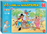 Jan van Haasteren puslespil junior skattejagt, 150 stk.