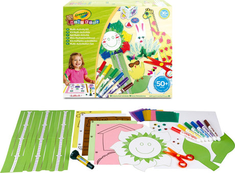 Crayola - mini børn - hobbypakke - håndværkssæt til børn - 50 stk