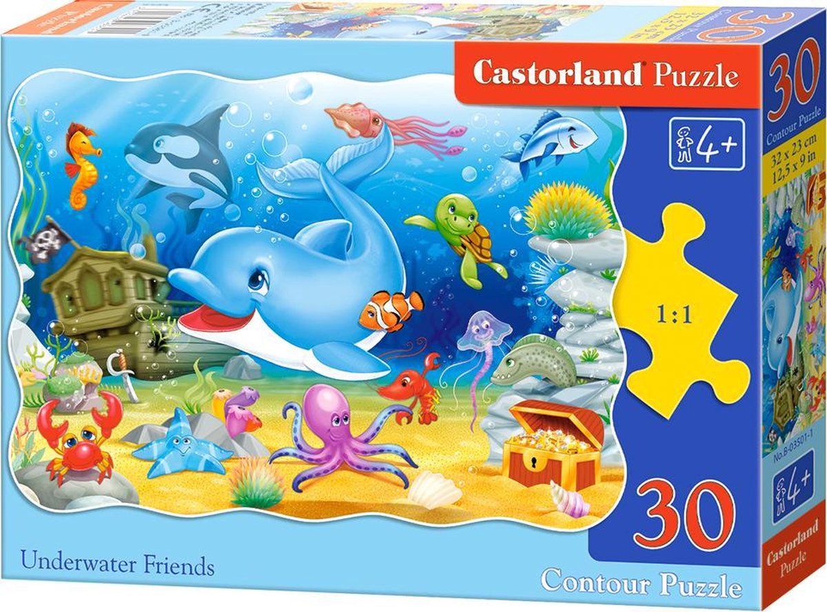 Castorland undervandsvenner - 30 stk