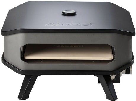 Cozze gas pizzaovn - 13 tommer - med termostat og pizzasten - ø 34 cm