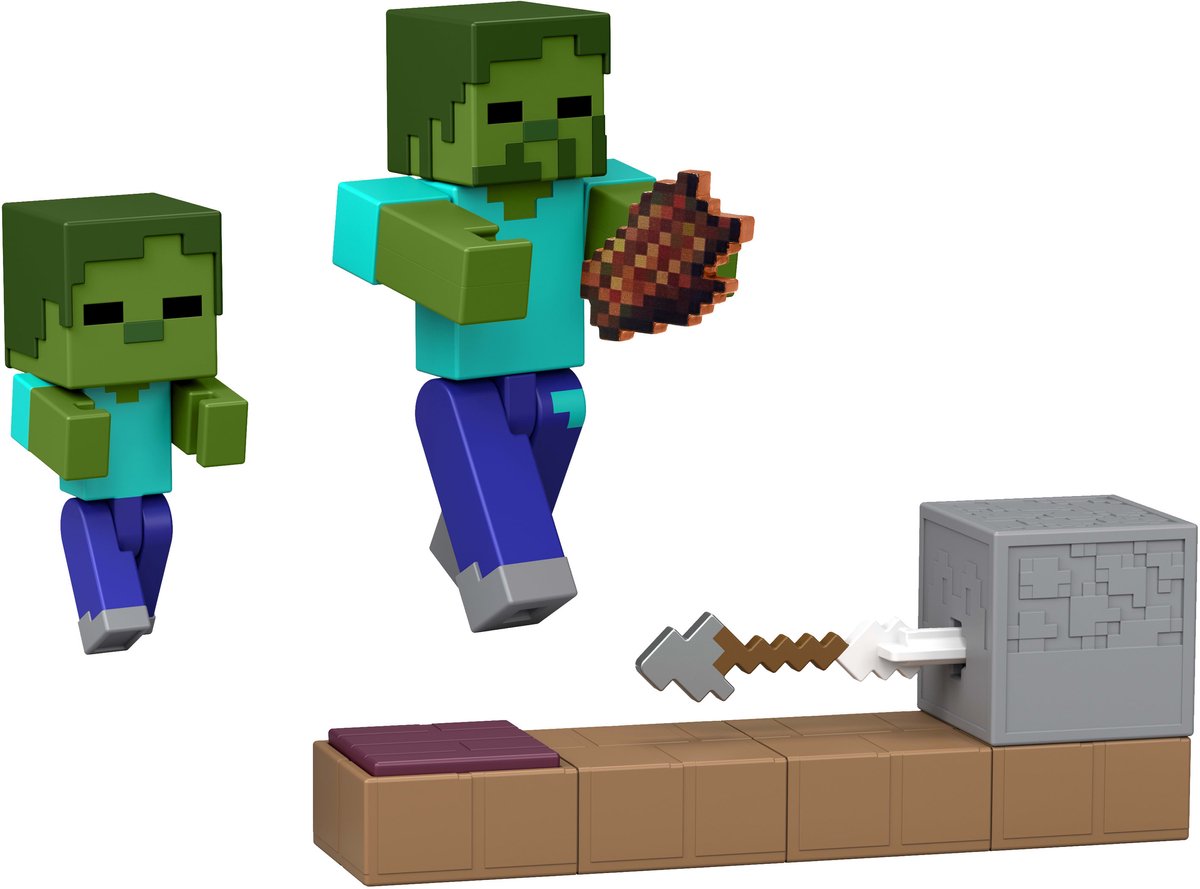 Minecraft miniature legetøj 8 cm