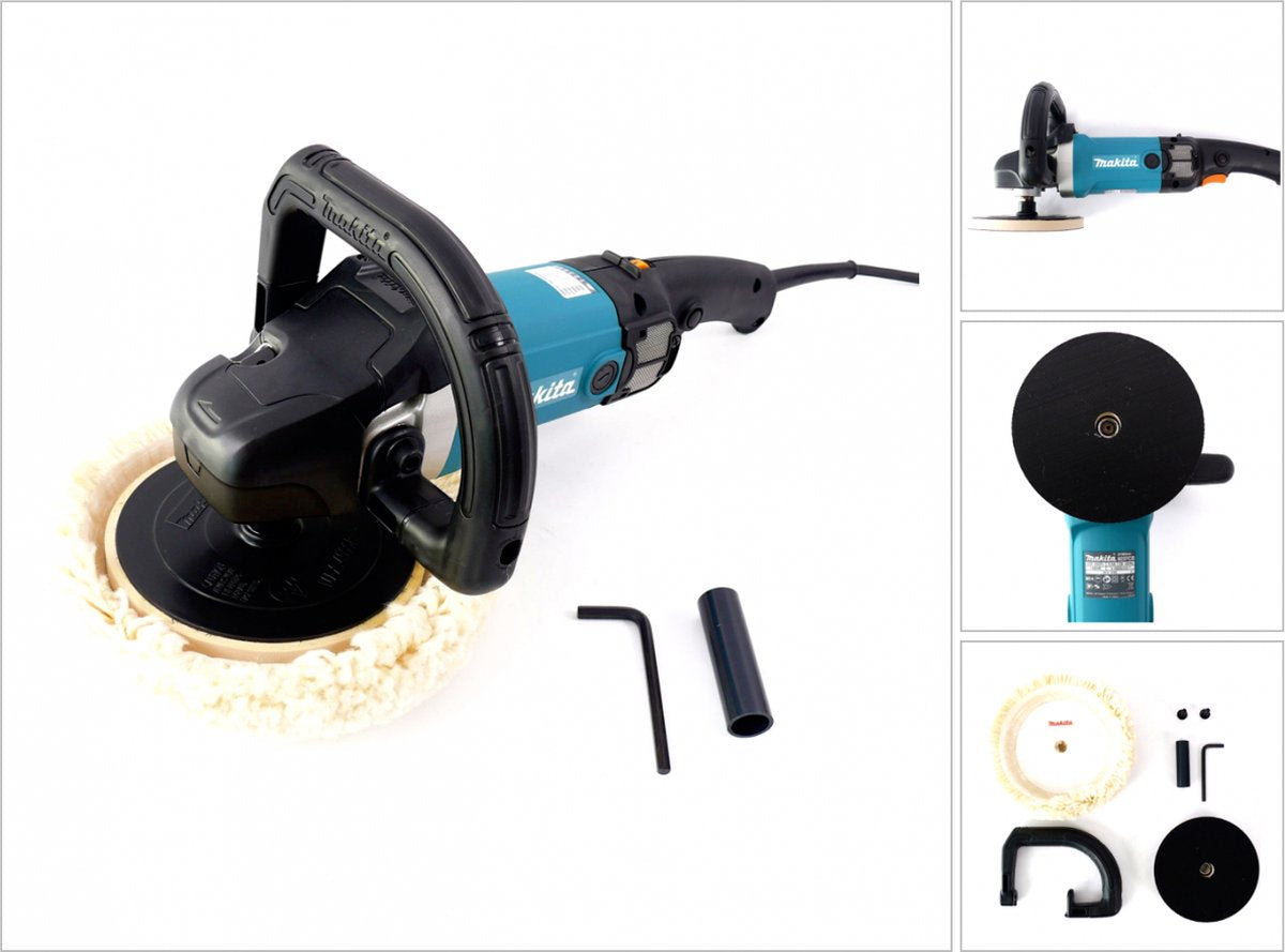 Makita 9237cb slibe-polermaskine ø180mm 1200w 230v