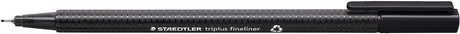 Staedtler fineliner triplus 334 0,3mm sort | 10 stk