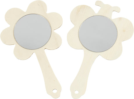 Creativ virksomhed https: www.cchobby.nl håndspejl-h-13-9-cm-w-9-cm-20-piece-1-box
