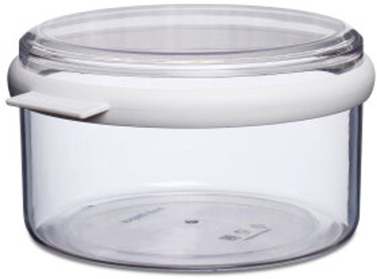 Mepal opbevaringsboks opbevaring rund 1,5 l - hvid