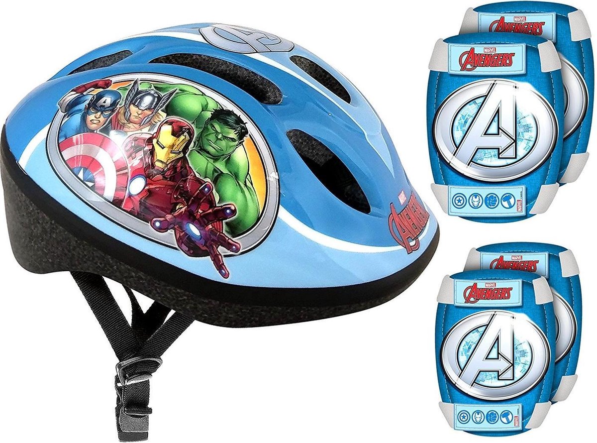 Marvel beskyttelsessæt avengers blå 5-delt