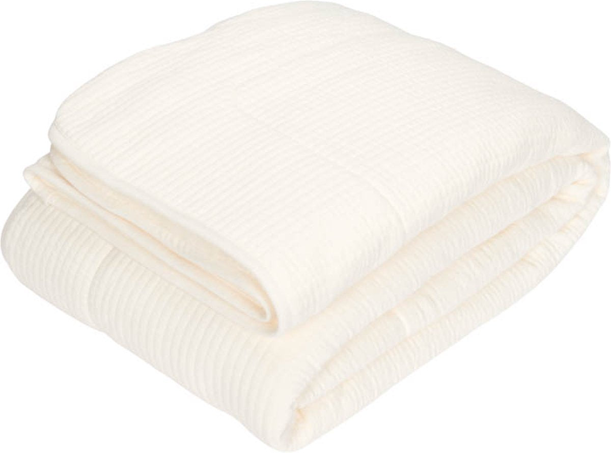 Little dutch wiegdeken pure soft white