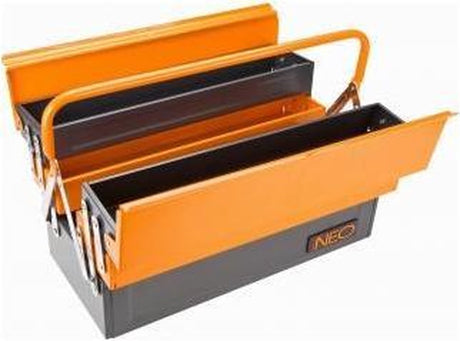 Grupa topex neo - værktøjskuffert - 45 x 20 x 21 cm - metal - 25 års garanti