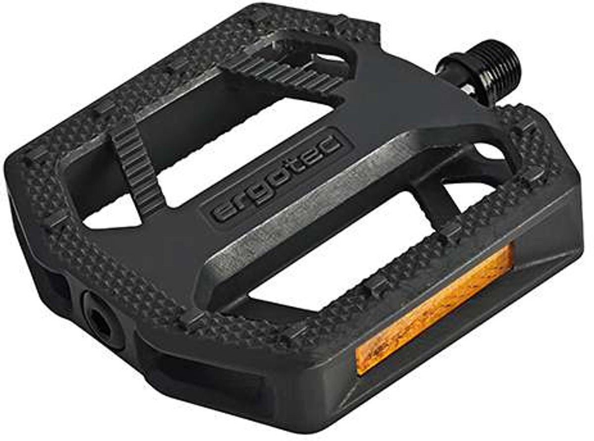 Ergotec pedaler EP-M plast sort