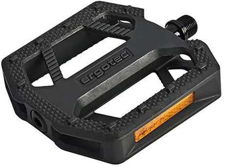 Ergotec pedaler EP-M plast sort