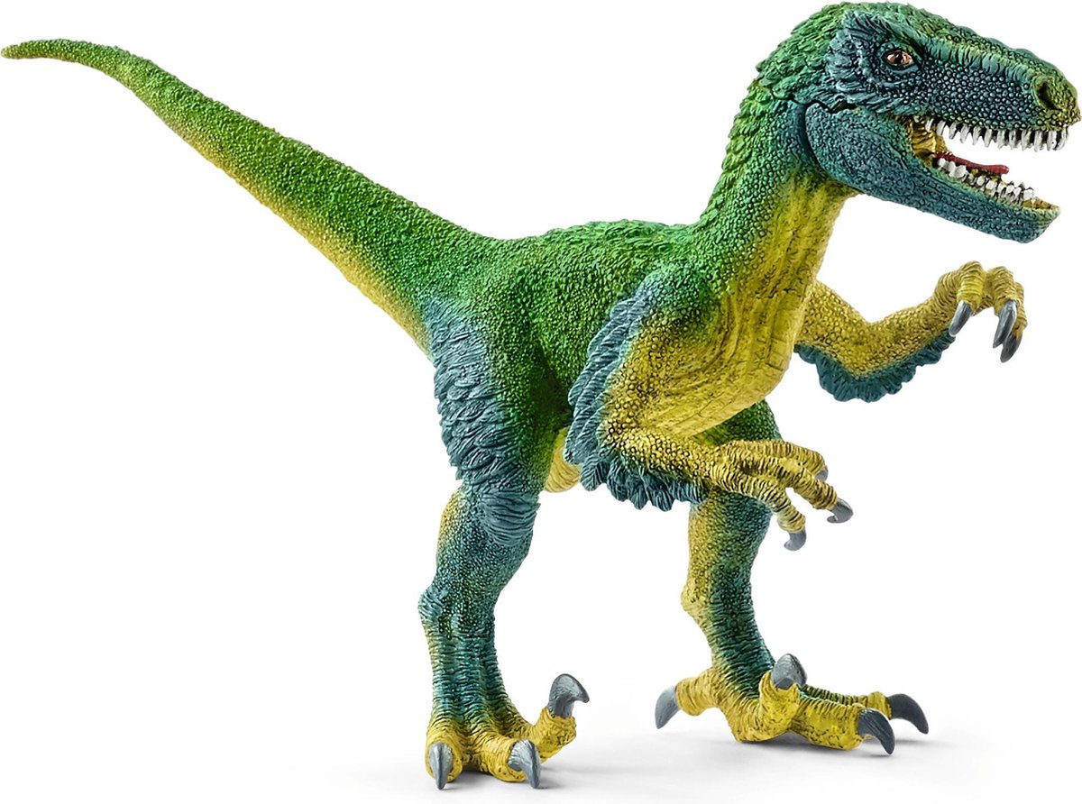 Schleich dinosaur - velociraptor - legefigur - børnelegetøj til drenge og piger - 4 til 12 år - 14585