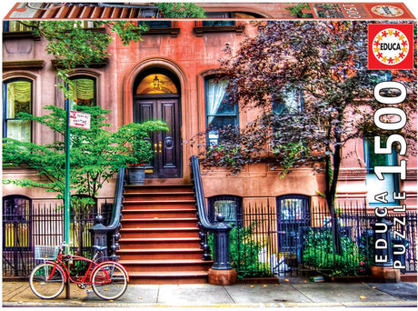 Educa puslespil - 1500 brikker - greenwich village, new york -