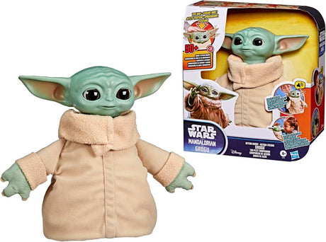 Hasbro star wars: the mandalorian grogu action buddy grogu 25 cm krammelegetøj