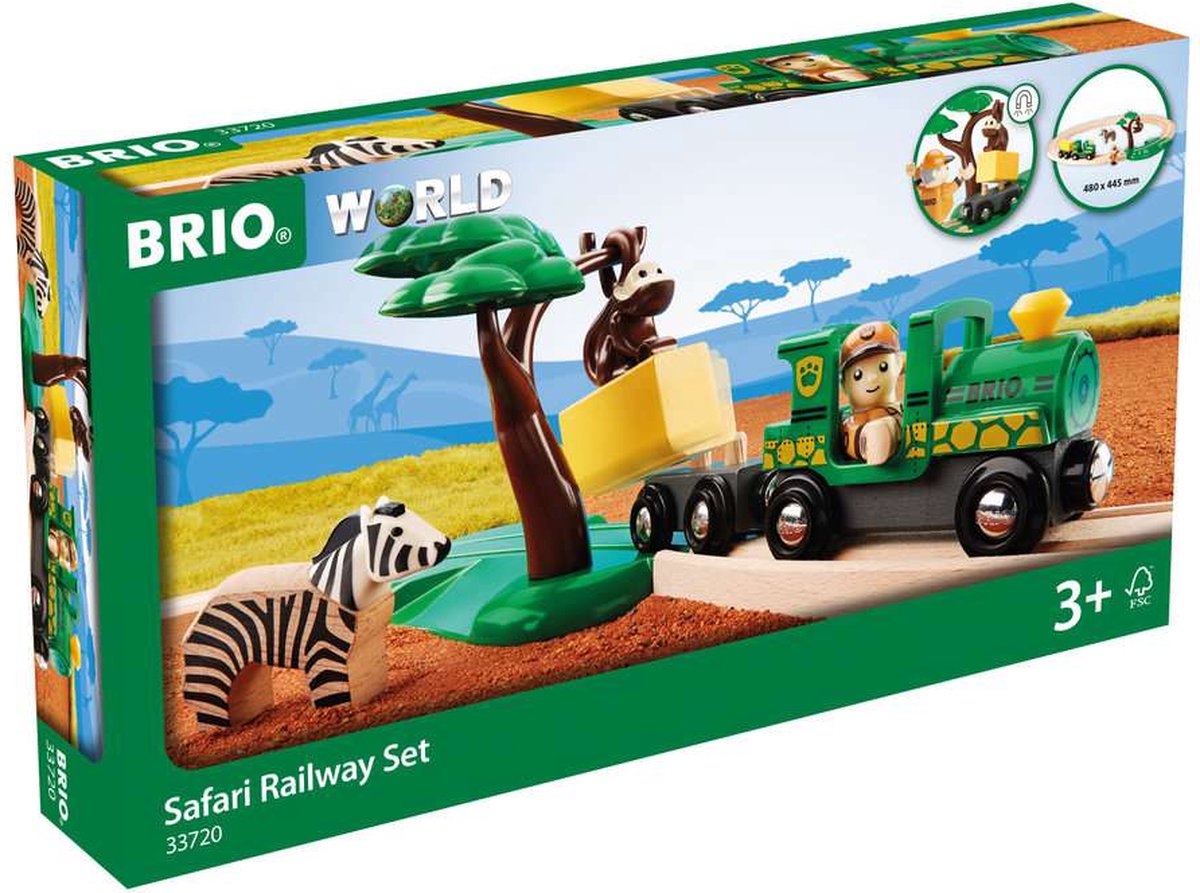 Brio togsæt safari - 33720