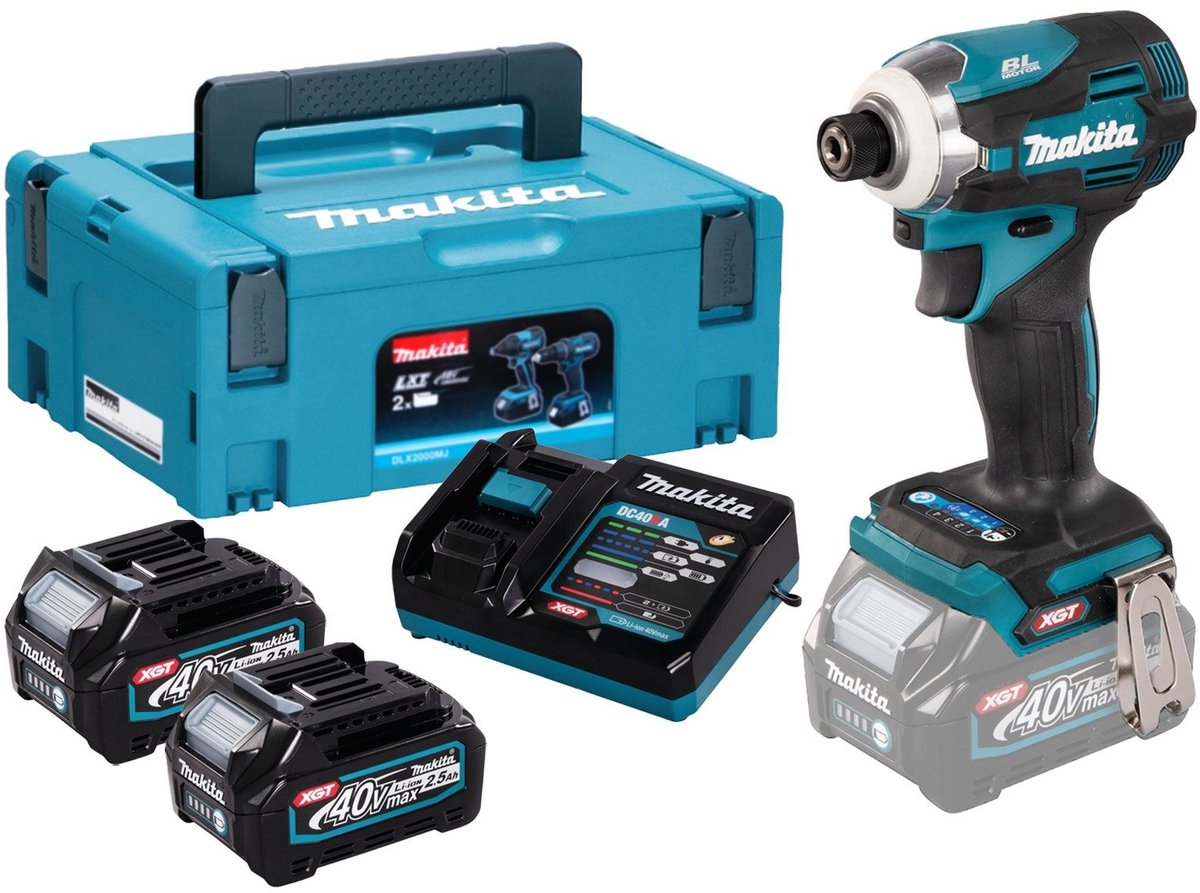 Makita batteri slagskruetrækker xgt 40v max 2,5ah (nml)