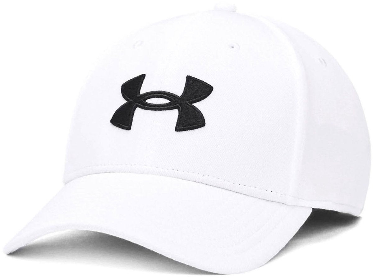 Under armour m lynende lav str-wht herrekasket - hvid - sort