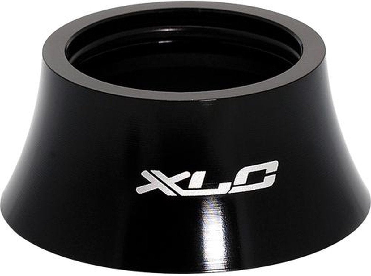 Xlc as-a01 spacer - foran - 18 mm - tilspidset - sort