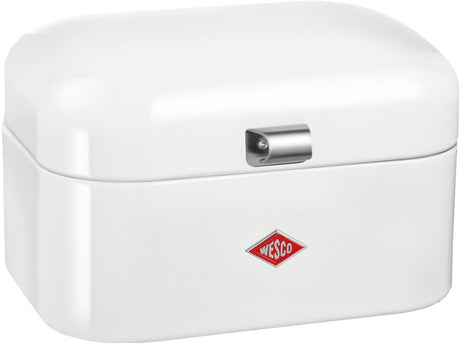 Wesco single grandy brødspand | 7,5 liter - størrelse m | metal - hvid | opbevaring af brød